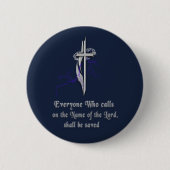 Christliche Schrift Button (Vorderseite)