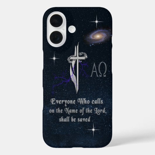 Christliche Schrift Case-Mate iPhone Hülle (Rückseite)
