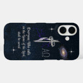 Christliche Schrift Case-Mate iPhone Hülle (Rückseite (Horizontal))