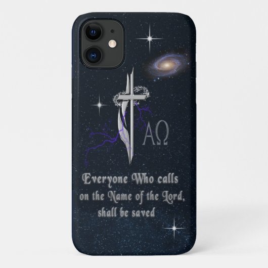 Christliche Schrift Case-Mate iPhone Hülle (Rückseite)
