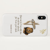 Christliche Schrift Case-Mate iPhone Hülle (Rückseite (Horizontal))