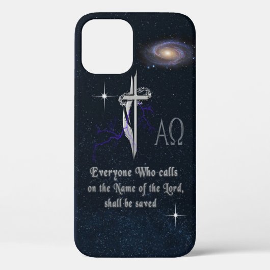 Christliche Schrift Case-Mate iPhone Hülle (Rückseite)