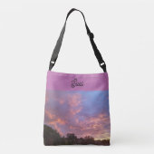 Christliche Schrift - Crossbody Bag Tragetaschen Mit Langen Trägern (Rückseite)