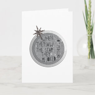 Christliche Schrift Feiertagskarte