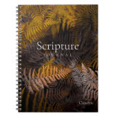 Christliche Schrift Grünschrift Notizblock (Vorderseite)