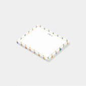 CHRISTLICHE Schrift INDIEN Post-it Klebezettel (angewinkelt)