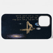Christliche Schrift iPhone Hülle (Rückseite (Horizontal))