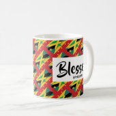 Christliche Schrift JAMAICA GRENADA zwei gesegnet Kaffeetasse (VorderseiteRechts)
