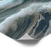 Christliche Schrift Jonah Whale Bibelkunst Poster (Ecke)