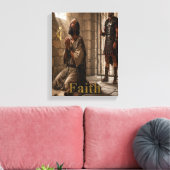 Christliche Schrift Leinwanddruck (Insitu (Wohnzimmer))