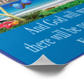 Christliche Schrift Poster (Ecke)