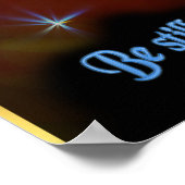 Christliche Schrift-Poster Poster (Ecke)