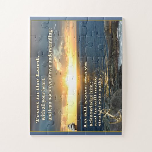 Christliche Schrift Puzzle (Vertikal)