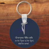 Christliche Schrift Schlüsselanhänger (Vorderseite)