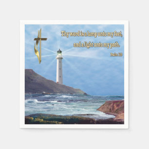 Christliche Schrift Serviette