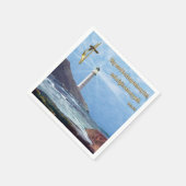 Christliche Schrift Serviette (Ecke)