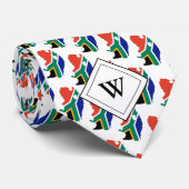 CHRISTLICHE Schrift SÜDAFRIKAS J3:16 Monogramm Krawatte (Gerollt)