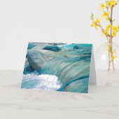 Christliche Schrift Sympathie Karte Blue River Wat (Gelbe Blume)