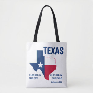 CHRISTLICHE Schrift TEXAS Monogram gesegnet Tasche