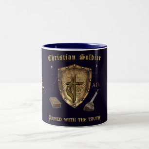 Christliche Schrift Zweifarbige Tasse