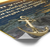 Christliche Schriftplakate Poster (Ecke)
