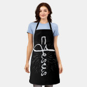 Christliche Schürze - Jesus (Getragen)