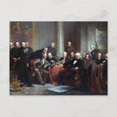 Christliche Schussele Männer des Fortschritts Postkarte (Vorderseite)