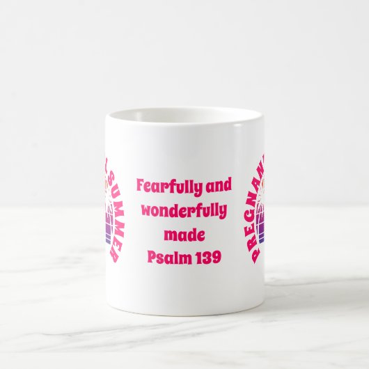 Christliche SCHWANGERSCHAFT MÄDCHEN Mama-to-be Kaffeetasse (Mittel)