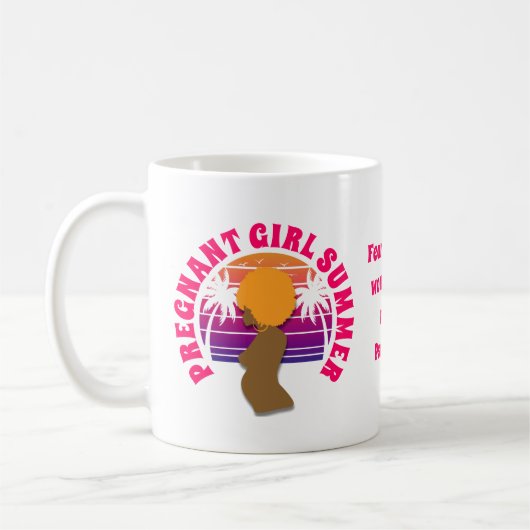 Christliche SCHWANGERSCHAFT MÄDCHEN Mama-to-be Kaffeetasse (Links)