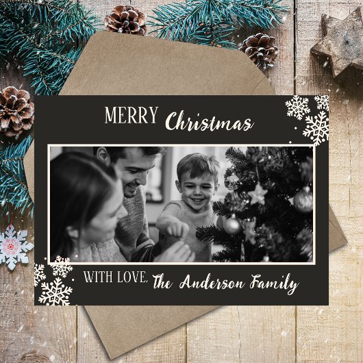 Christliche Schwarz-Weiß-Foto Weihnachten