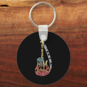 Christliche Shirts für Männer - Lob für sein B-Spi Schlüsselanhänger (Vorderseite)