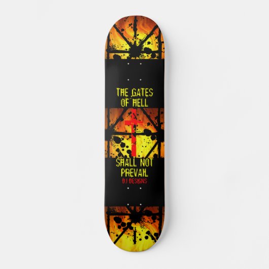 Christliche Skateboard (Vorderseite)