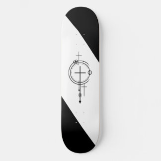 Christliche Skateboard-Geometrische Kreuze Skateboard