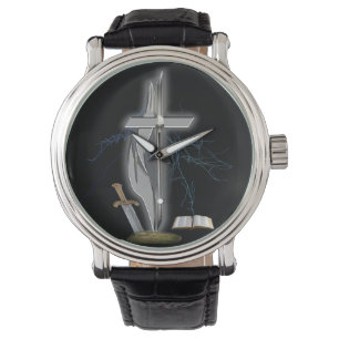 Christliche Soldaten-Waren Armbanduhr