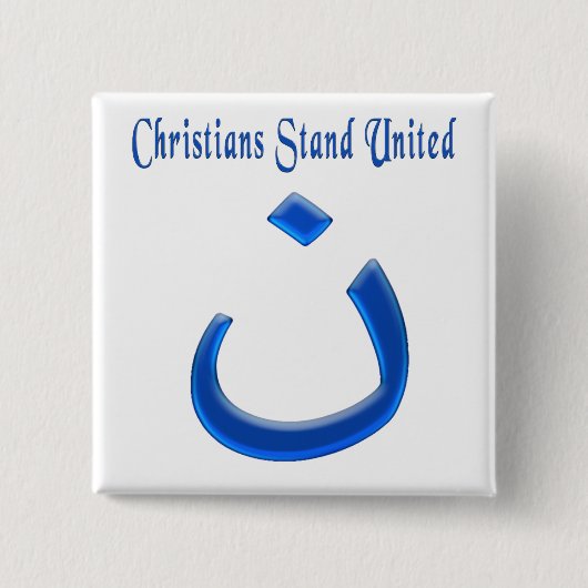Christliche Solidarität Button (Vorderseite)