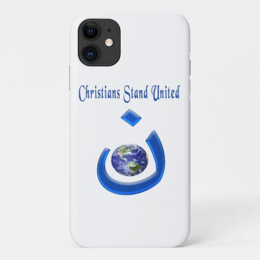 Christliche Solidarität Case-Mate iPhone Hülle (Rückseite)