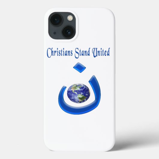 Christliche Solidarität Case-Mate iPhone Hülle (Rückseite)