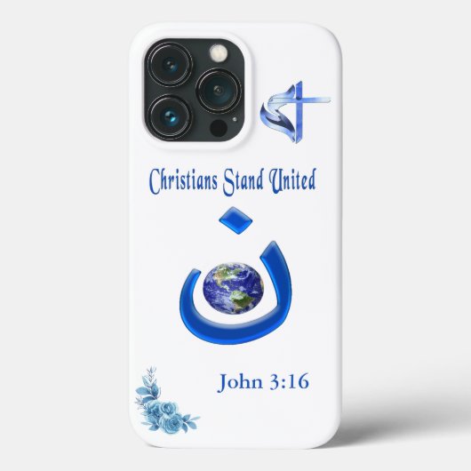 Christliche Solidarität Case-Mate iPhone Hülle (Rückseite)