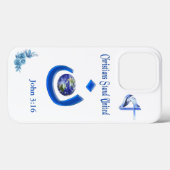 Christliche Solidarität Case-Mate iPhone Hülle (Rückseite (Horizontal))