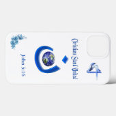Christliche Solidarität Case-Mate iPhone Hülle (Rückseite (Horizontal))