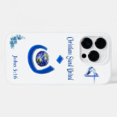 Christliche Solidarität Case-Mate iPhone Hülle (Rückseite (Horizontal))