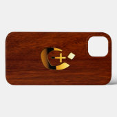 Christliche Solidarität der Nazarene im Mahogany-S Case-Mate iPhone Hülle (Rückseite (Horizontal))