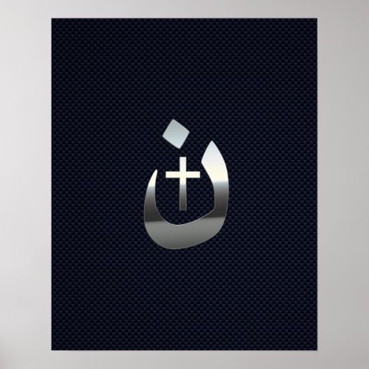 Christliche Solidarität der Nazarenen mit Kohlenst Poster (Vorne)