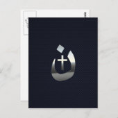 Christliche Solidarität der Nazarenen mit Kohlenst Postkarte (Vorne/Hinten)