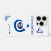 Christliche Solidarität iPhone Hülle (Rückseite (Horizontal))