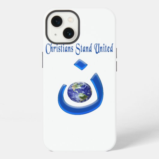 Christliche Solidarität iPhone Hülle (Rückseite)
