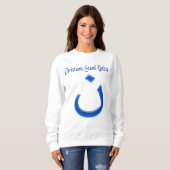 Christliche Solidarität Sweatshirt (Vorne ganz)