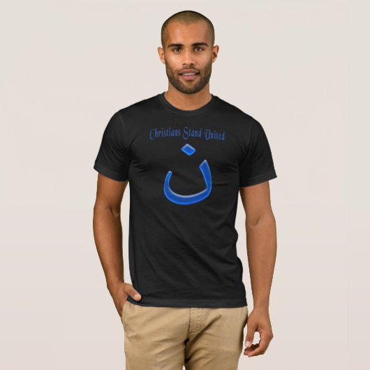 Christliche Solidarität T-Shirt (Vorne ganz)