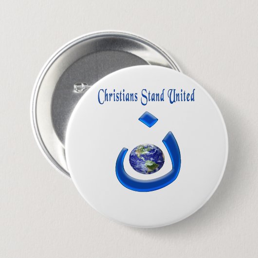 Christliche Solidarität weltweit Button (Vorne & Hinten)