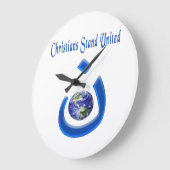 Christliche Solidaritätsuhr Große Wanduhr (Winkel)